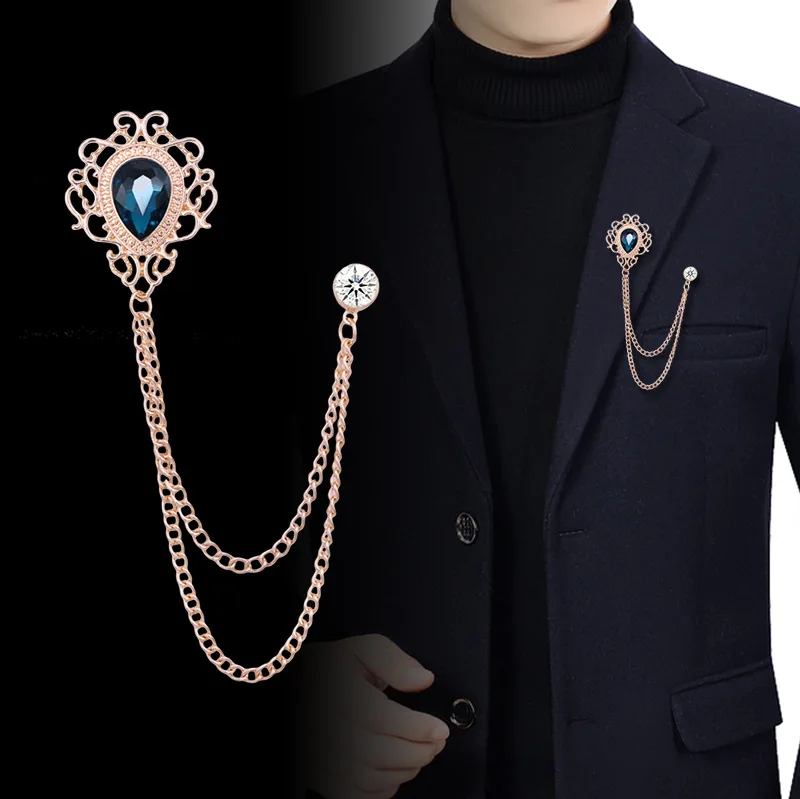 新しいヴィンテージタッセルチェーンラインストーンクリスタルラ - Women Accessories Chain のレビューと価格