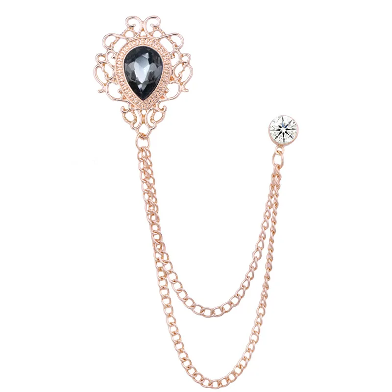 新しいヴィンテージタッセルチェーンラインストーンクリスタルラ - Women Accessories Chain のレビューと価格