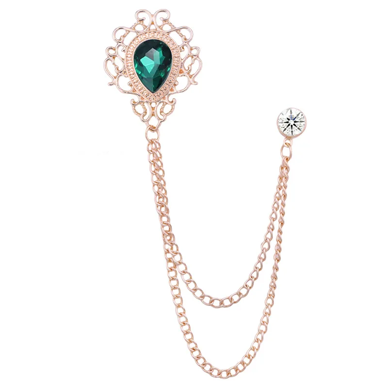 新しいヴィンテージタッセルチェーンラインストーンクリスタルラ - Women Accessories Chain のレビューと価格