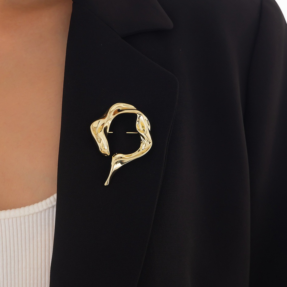 新しいファッション不規則なブローチ女性のためのトレンディなメ - Women'S Accessories Jewelry のレビューと価格