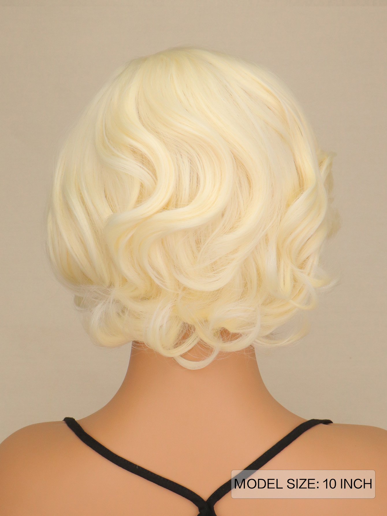 女性合成ショートカーリーヘアブロンド混合ウィッグ女性 195 - Women'S Accessories In The 1950S のレビューと価格