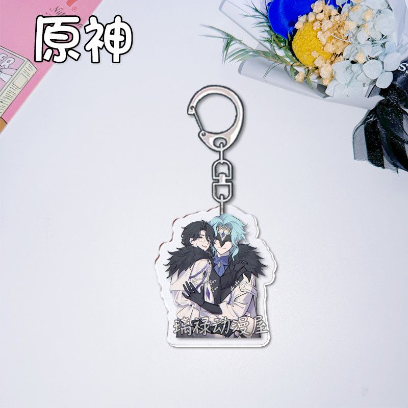 2 個原神インパクトキーホルダー女性用アクセサリーバッグドク - Women'S Accessories Jewelry のレビューと価格