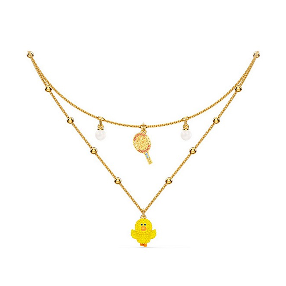 2026年輝く高品質二層構造キュートなひよこ型ハートキーファ - Layered Necklace Set のレビューと価格