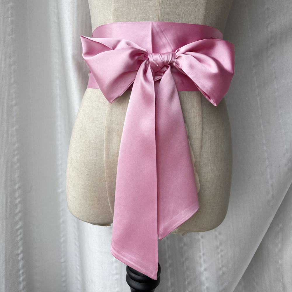幅広リボンウエストバンド レディース 調節可能なタイアップベ - Women'S Accessories For Formal Wear のレビューと価格