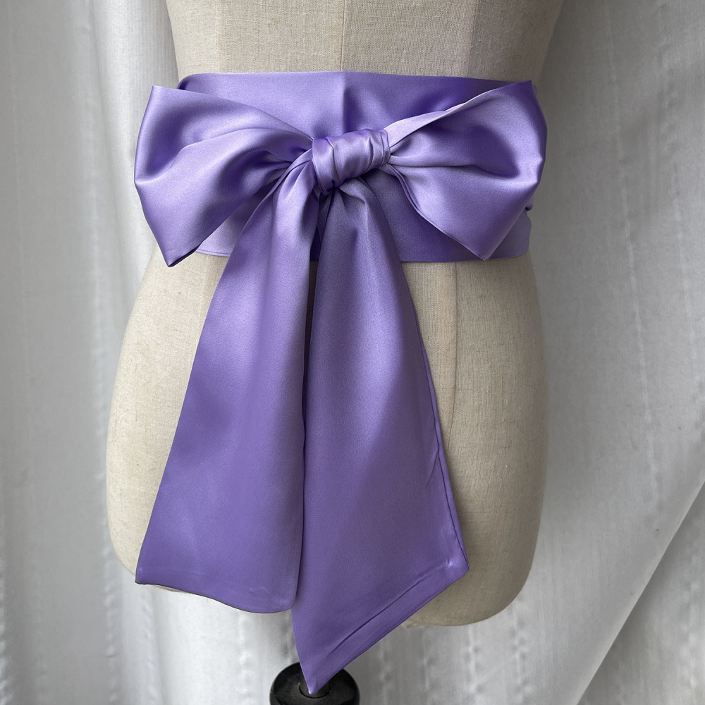 幅広リボンウエストバンド レディース 調節可能なタイアップベ - Women'S Accessories For Formal Wear のレビューと価格