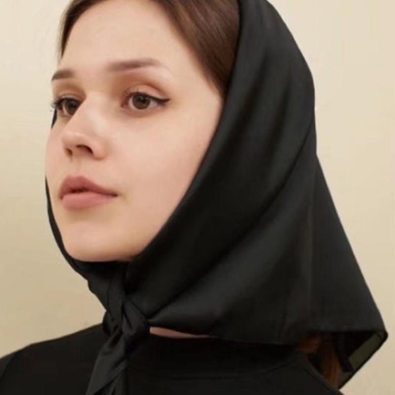 模造シルクスカーフソフトで通気性のあるネックスカーフファッシ - Women'S Accessories For Formal Wear のレビューと価格