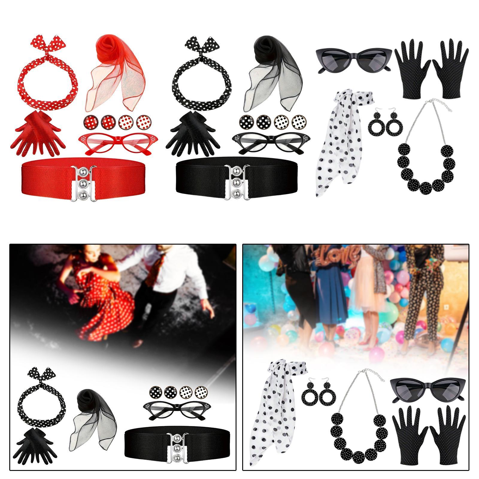 1950年代の女性用コスチュームイヤリング、手袋、フェスティ - Women'S Accessories In The 1950S のレビューと価格