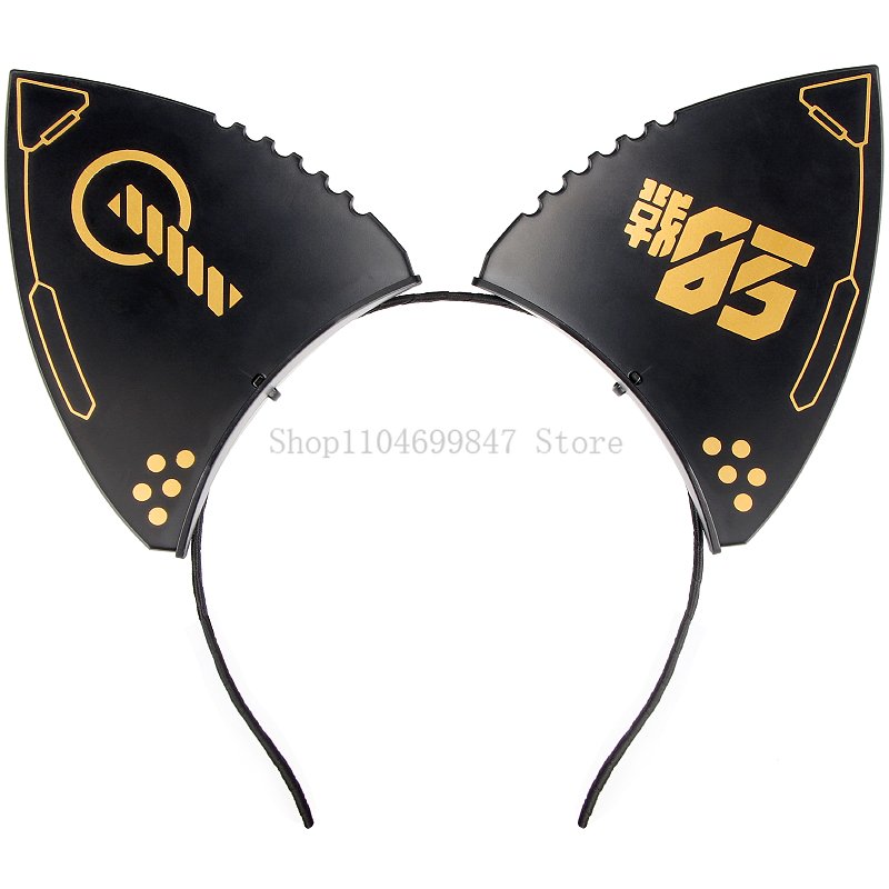 サイバーパンクマスクメカ機械式猫耳カチューシャコスプレマスク - Women'S Ear Accessories のレビューと価格