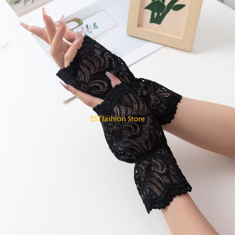 Y5GC レース取り外し可能な袖袖口レイヤードアーム装飾スリ - Women'S Accessories For Formal Wear のレビューと価格
