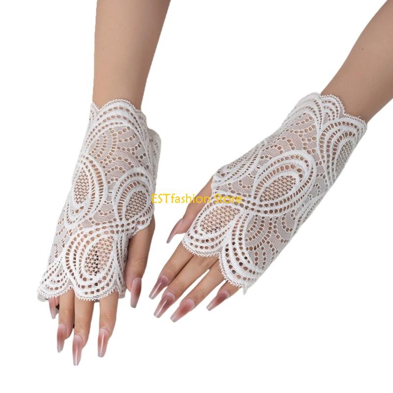 Y5GC レース取り外し可能な袖袖口レイヤードアーム装飾スリ - Women'S Accessories For Formal Wear のレビューと価格