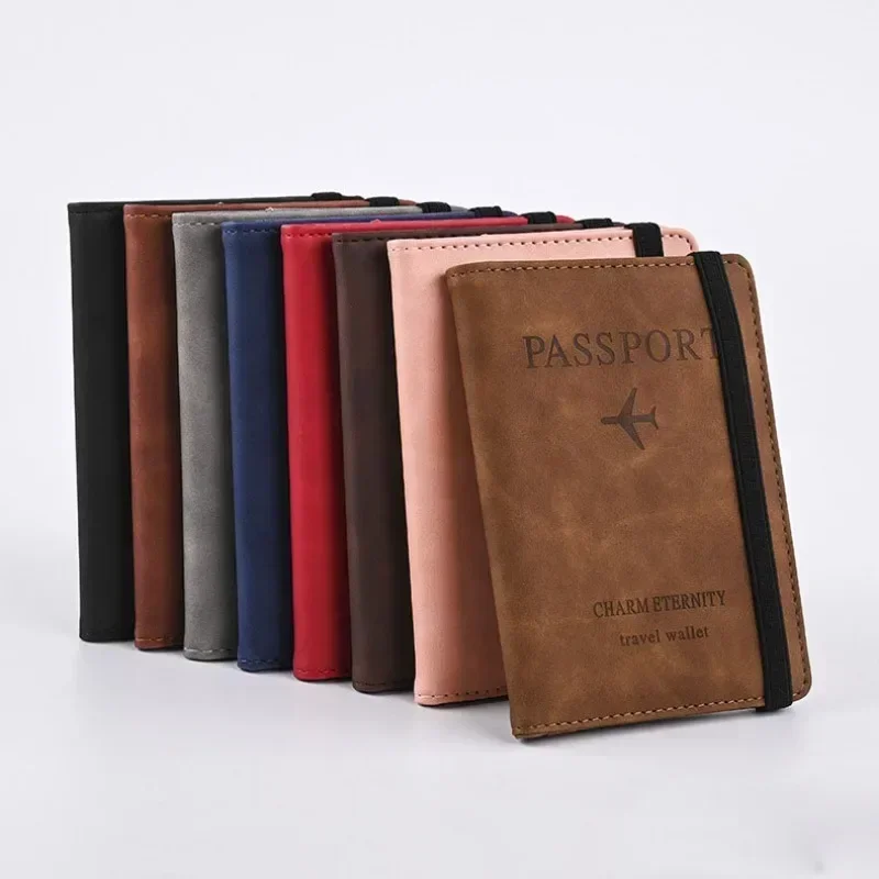 女性男性旅行パスポートホルダーカバーケース Pu レザークレ - Women'S Accessories Wallet のレビューと価格