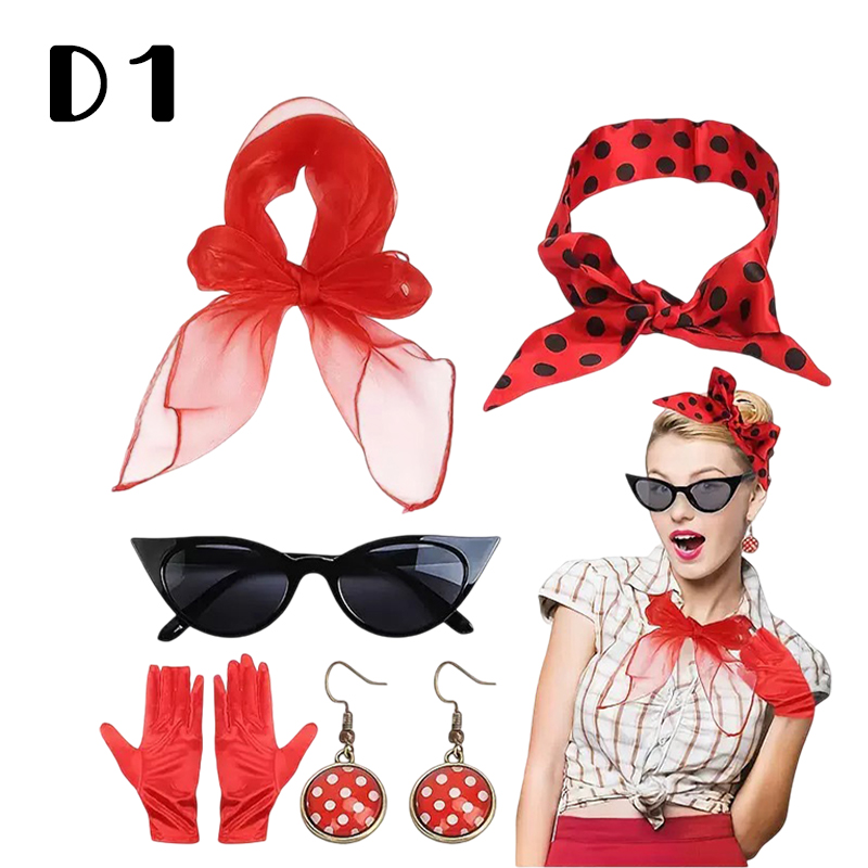 50 年代のレトロなコスチュームアクセサリー女性 1950  - Women'S Accessories In The 1950S のレビューと価格