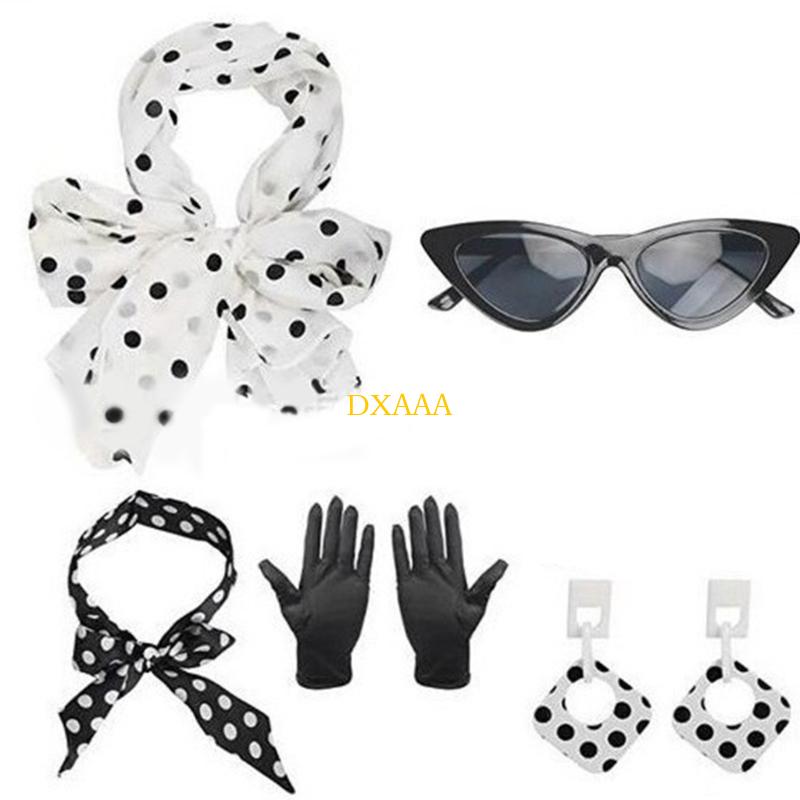 DXAA 50 年代ロカビリー衣装、1950 年代コスチュー - Women'S Accessories In The 1950S のレビューと価格
